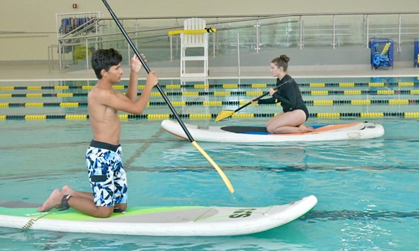 Paddleboarding Clinic in the Pool