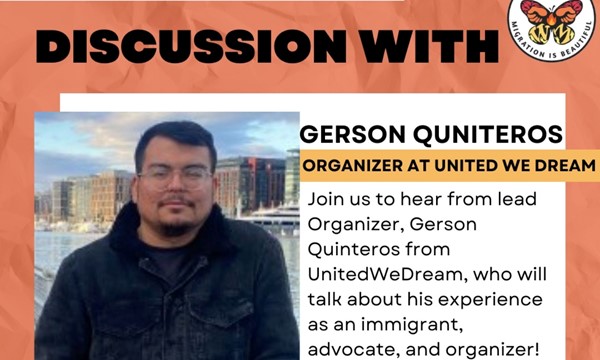 Meeting with United We Dream (with Organizer Gerson Quinteros)