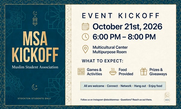 MSA Kickoff Event 