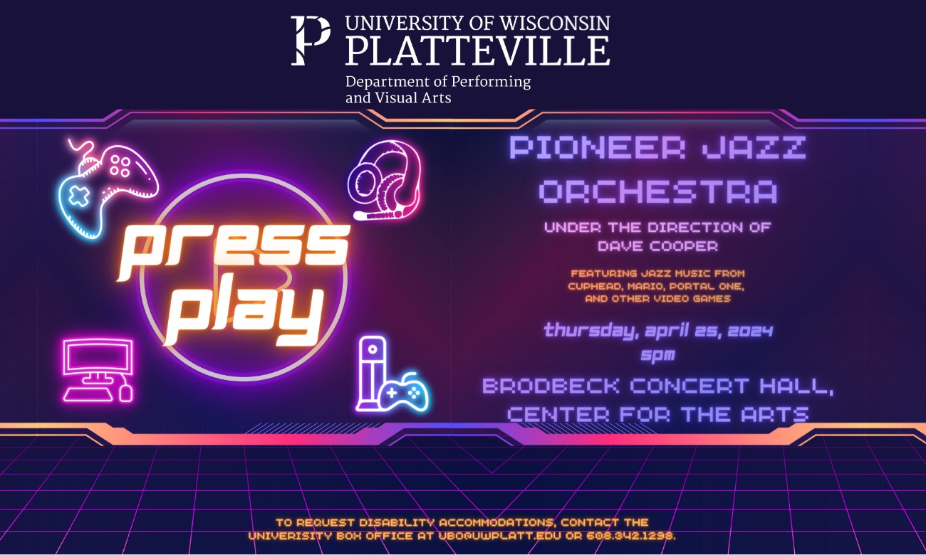 Pioneer Jazz Orchestra Concert "Press Play"