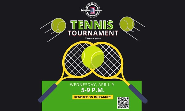Intramural Tennis Tournament - Wed, Apr. 10