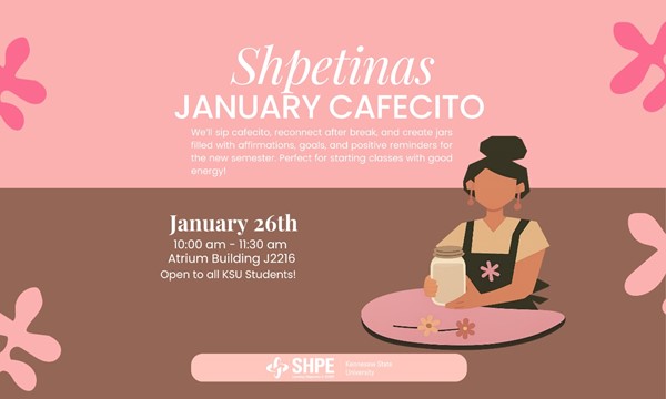 SHPEtinas - January Cafecito