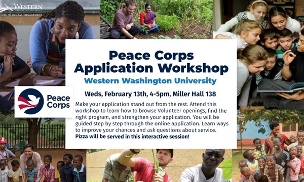 Peace Corps Application Workshop: Western Washington University