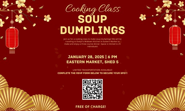 Soup Dumplings Cooking Class - Tue, Jan. 28