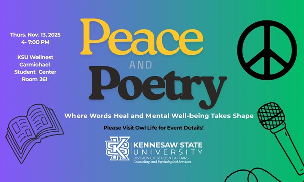 Peace & Poetry: Where Words Heal & Mental Well-being Takes Shape