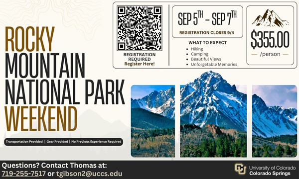 Rocky Mountain National Park Weekend — Colorado Springs event