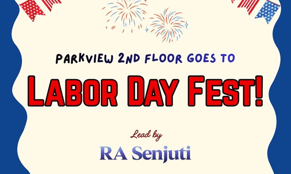 Parkview 2nd floor goes to Labor Day Fest! 