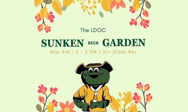 The LDOC SUNKEN (beer) GARDEN
