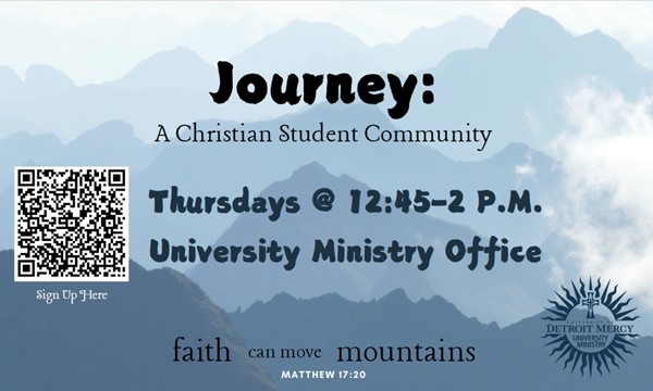 Journey: A Christian Student Community - Thu, Nov. 07