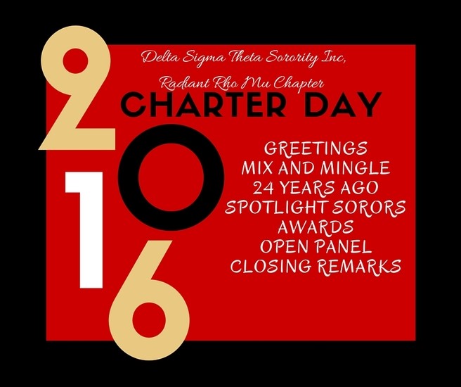 Delta Sigma Theta Sorority Inc., Rho Mu Charter Day - SVSU Engage