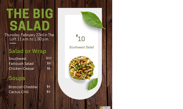 The Big Salad - Thu, Feb. 23