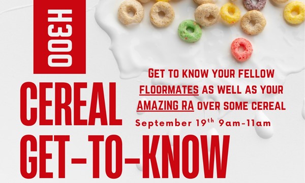 Cereal Get-To-Know