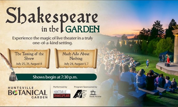 learn About Huntsville Shakespeare Summer Season 2026