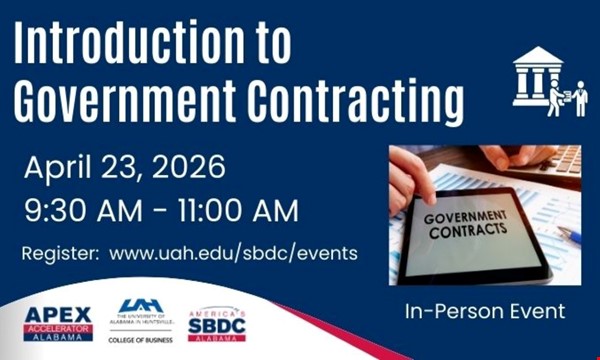 learn About An Introduction to Government Contracting - In Person Event