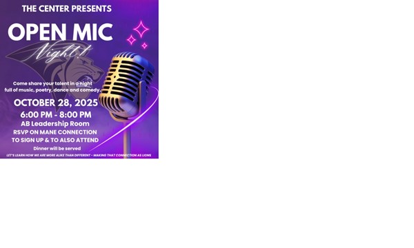 The Center Presents - Open Mic Night