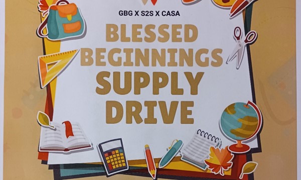 School Supplies Drive  - Sat, Sep. 28