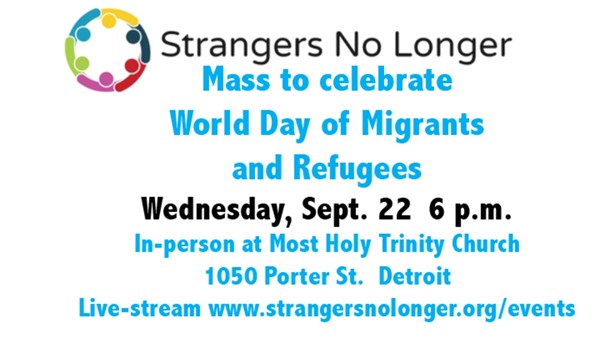 Mass for World Day of Migrants and Refugees
