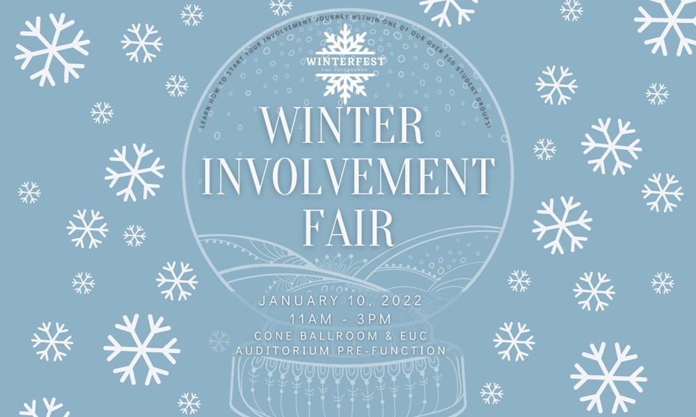 Uncg Calendar 2022 Winterfest: Winter Involvement Fair - Spartanconnect Uncg