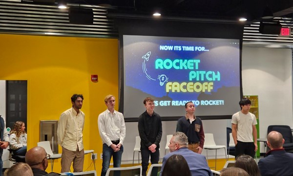 Rocket Pitch + Lunch