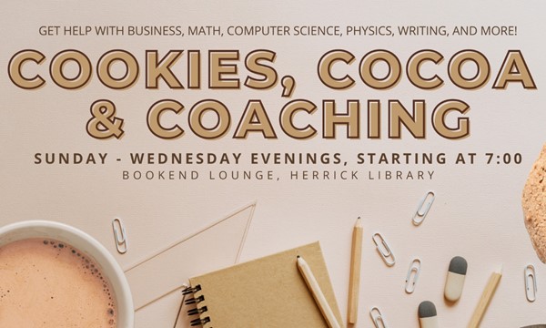 Cookies, Cocoa, and Coaching event image