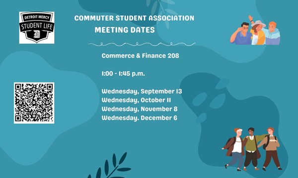 Commuter Student Association Meetings  - Wed, Dec. 06