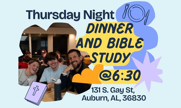 Thursday Night Dinner and Bible Studies