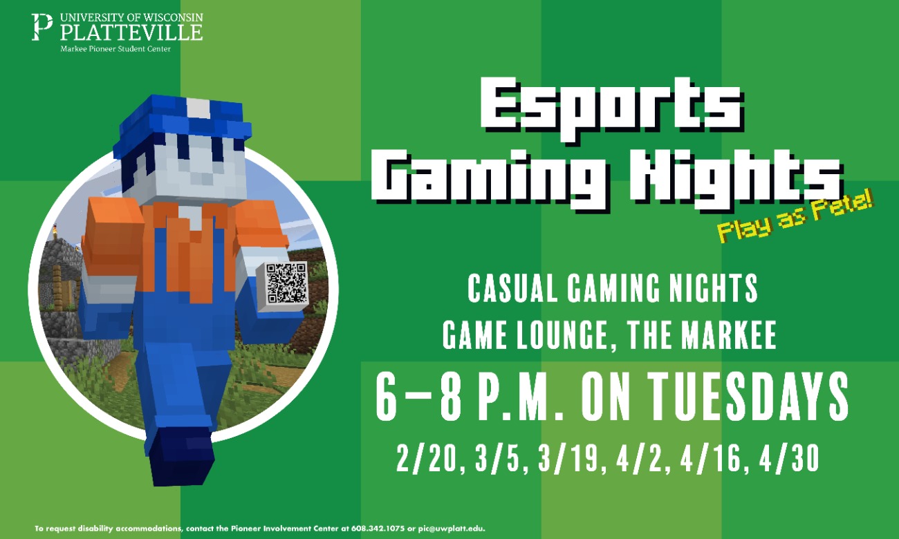 Community Gaming Night starting at Feb. 20, 2024 at 6:00 pm
