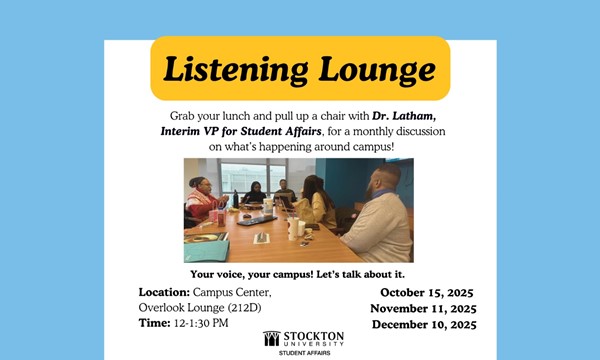 Listening Lounge with the Vice President for Student Affairs