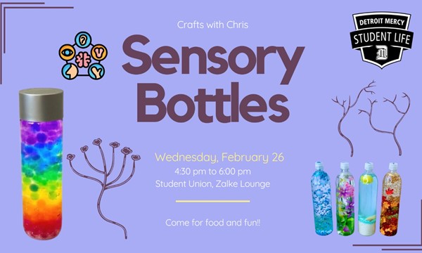 Crafts With Chris: Sensory Bottles - Wed, Feb. 26