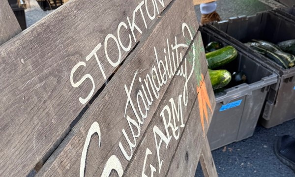 Produce Stand At Street Fair