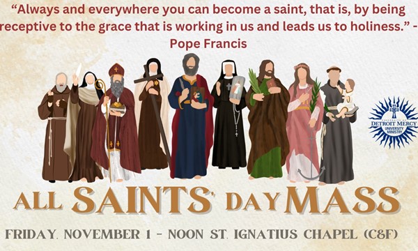 All Saints Day Mass - Fri, Nov. 01