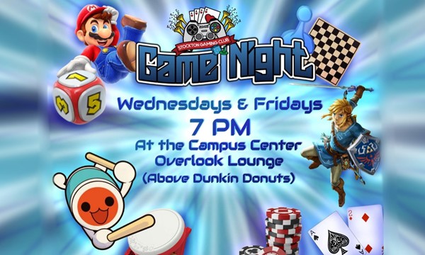 Gaming Club Weekly Game Nights!