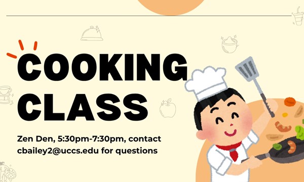 Cooking Class at Zen Den - food event in Colorado Springs on September 29, 2026
