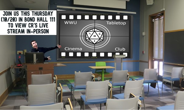 In-Person Viewing of Critical Role Live Stream