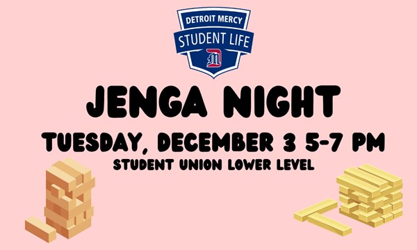 Jenga Night - Tue, Dec. 03