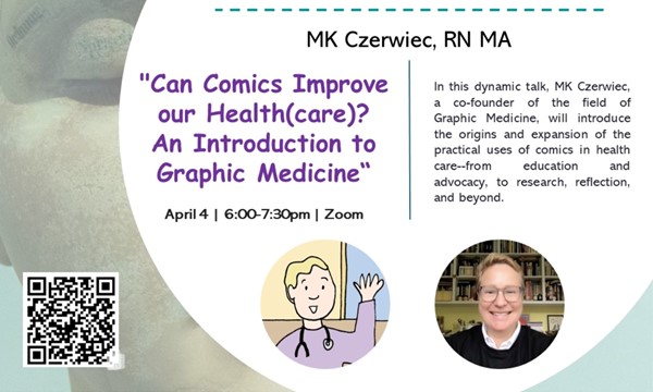 Can Comics Improve our Health(care)? An Introduction to Graphic Medicine - Thu, Apr. 04