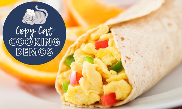 Cooking Demo: Breakfast Burritos
