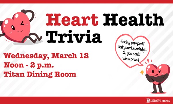 Heart Health Trivia - Wed, Mar. 12