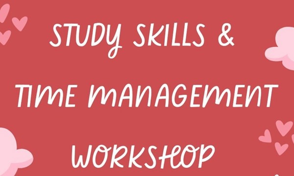 Study Skills and Time Management Workshop with MIMs