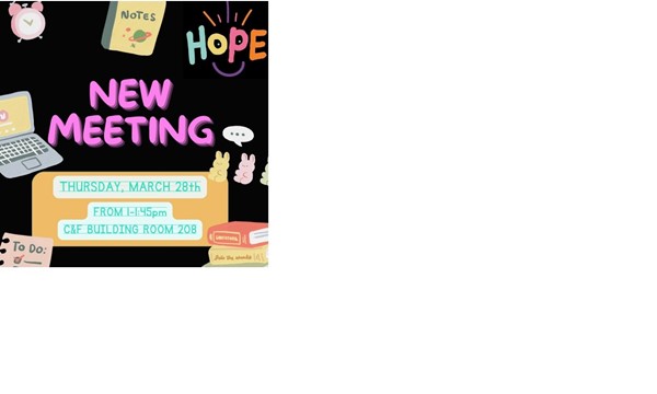 H.O.P.E. For a Cure UDM Meeting - Thu, Mar. 28