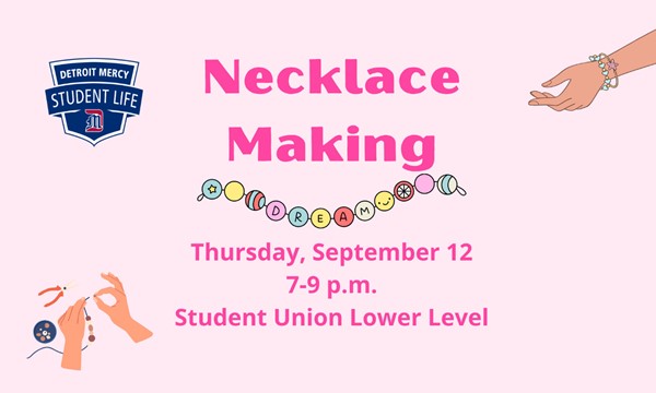 Necklace Making - Thu, Sep. 12