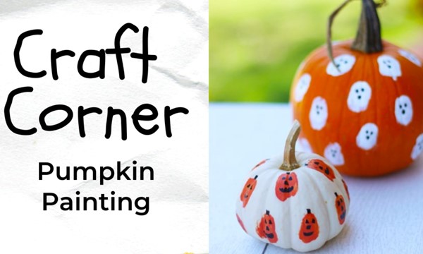 Craft Corner: Pumpkin Painting