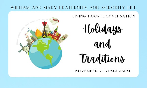 Living Room Conversation: Holidays and Traditions