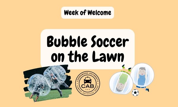 Bubble Soccer on the Lawn!