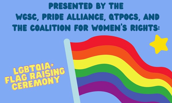 LGBTQIA+ Flag Raising Ceremony
