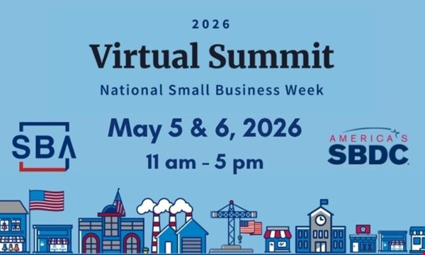 learn About SBA SBDC National Small Business Week Virtual Summit