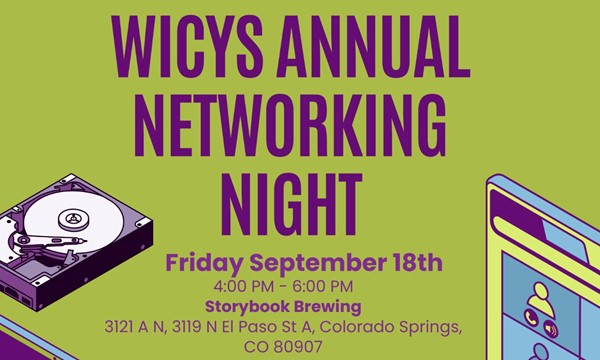 WiCyS Annual Networking Night at Storybook Brewing - free event in Colorado Springs on September 18, 2026
