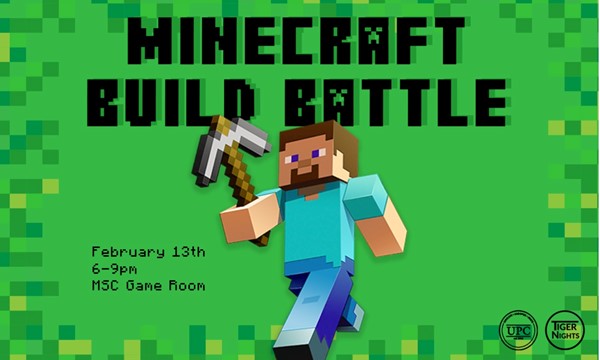 UPC Presents: Minecraft Build Battle 