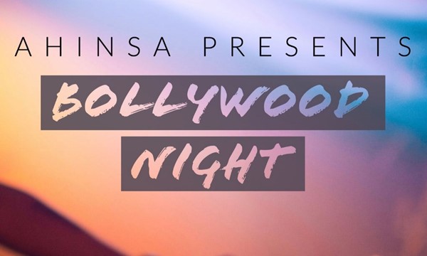 Bollywood Night banner graphic