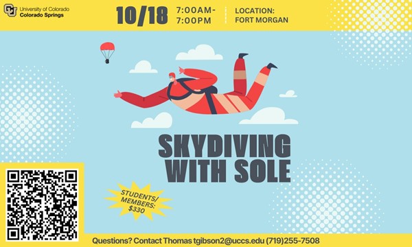 Skydiving with SOLE